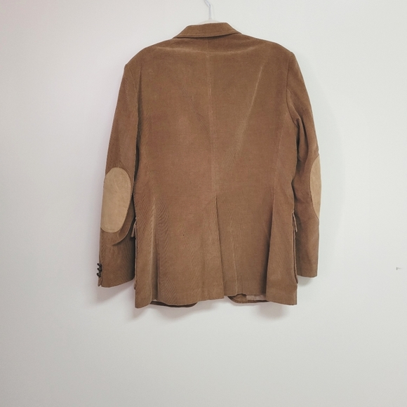 Carl Michaels Mens Tan Corduroy Fitted Blazer size R40 - Picture 2 of 16